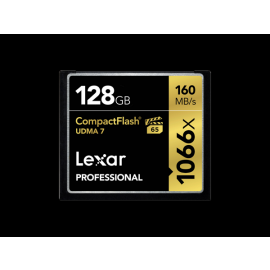 Lexar Compact Flash Card 128GB Professsional 1066x