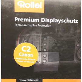 Rollei Display Schutzfolie für Canon C2