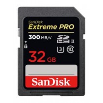 SanDisk Extreme PRO SDHC 32GB 300MB/s UHS-II 
