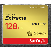 SanDisk Extreme CF128GB 120MB/s UDMA7