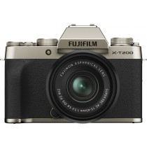 Fujifilm X-T200 + XC 15-45mm Champagne/Gold