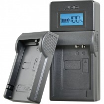 Jupio USB  Ladegerät Kit für Panasonic/Pentax/Fuji/Nikon/Olympus 3.6V-4.2V