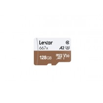 Lexar microSDXC Card 128GB High-Performance 667x UHS-I U3