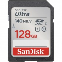 SanDisk Ultra 128GB SDXC Memory Card 140MB/S