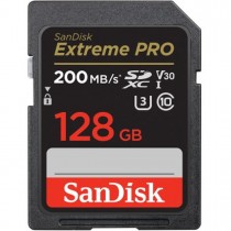 SanDisk SDXC Extreme Pro 128GB 200/90 MB/s V30