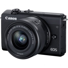 Canon EOS M200 +EF-M 3,5-6,3/15-45 mm IS STM schwarz Kamera-Kit