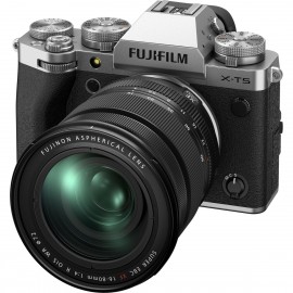 Fujifilm X-T5 + XF16-80 Silver  (-100€ Cashback von Fuji)