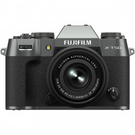 Fujifilm X-T50 + XC15-45  anthrazit