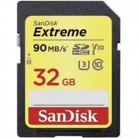 SanDisk SDHC Extreme Plus 32GB 90MB/s V30 Class U3