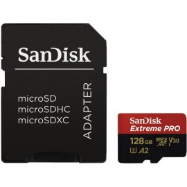 SanDisk MicroSDXC Extreme Pro 128GB 170mb / 90mb,U3,V30,A2
