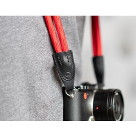 Leica Double Rope Strap created by COOPH, rot, 126 cm, Ring 
