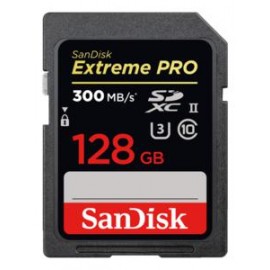 SanDisk Extreme PRO SDXC 128GB 300MB/s UHS-II 