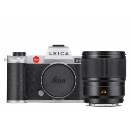 Leica SL2, silbern + Leica Summicron-SL 1:2/35 ASPH.   ( -1400€ Gutschein-Aktion)