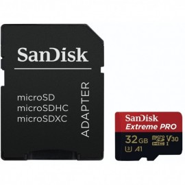 SanDisk microSDXC Extreme PRO 32GB V30 95MB/s + Adapt