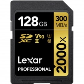 Lexar SDXC Professional UHS-II 2000X 128GB