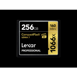Lexar Compact Flash Card 256GB Professsional 1066x