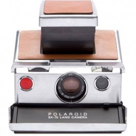 Polaroid SX-70 Kamera silber