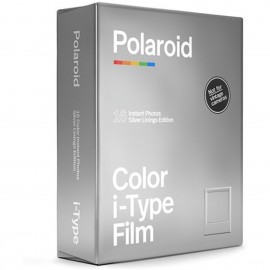 Polaroid Colour I-Type Film Doppel Pack  SilverEdition