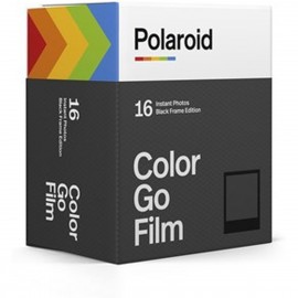 Polaroid Color GO 2x8 Fotos Instant Film schwarzer Rahmen