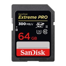 SanDisk Extreme PRO SDXC 64GB 300MB/s UHS-II 