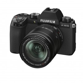 Fujifilm X-S10 Gehäuse SCHWARZ + XF18-55mm Kit 
