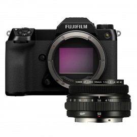 Fujifilm GFX 50s II + GF50mm F3.5 R LM WR (-800€ Cashback von Fuji zurück)