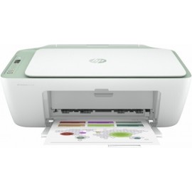 HP DeskJet 2722, Thermal Inkjet, Farbdruck, 4800 x 1200 DPI, Farbkopieren, A4, grau, Weiß 