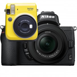Nikon Z50 Gehäuse + FTZ Objektivadapter   inkl.Sofort-Rabatt  + Fuji Instax Mini 70 Gratis