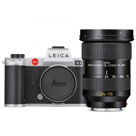 Leica SL2, silbern + Leica Vario-Elmarit-SL 1:2,8/24-70 ASPH. ( -1400€ Gutschein-Aktion)